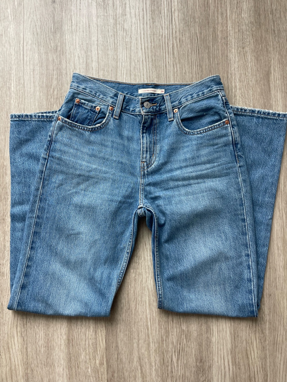 Levi's Women's Straight Leg Jeans - Light Blue Wash